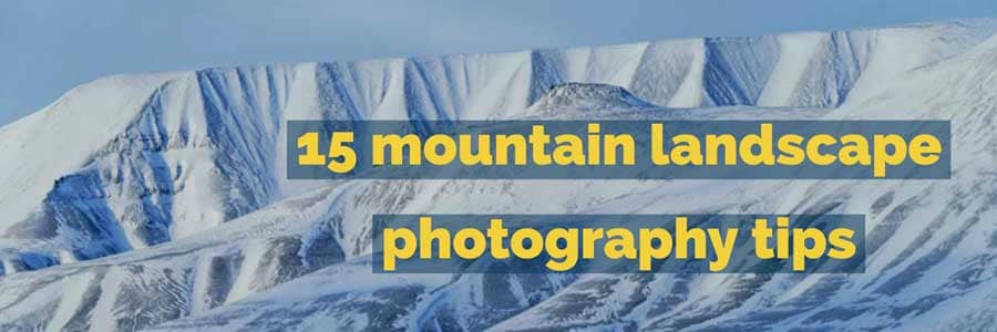 mountain photography tips